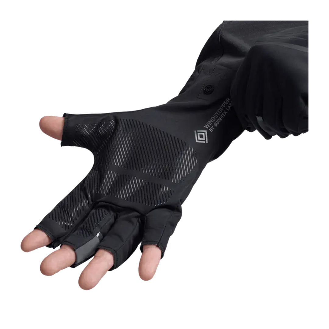 Sitka Jetstream Windstopper Half-Finger Glove Sitka Black