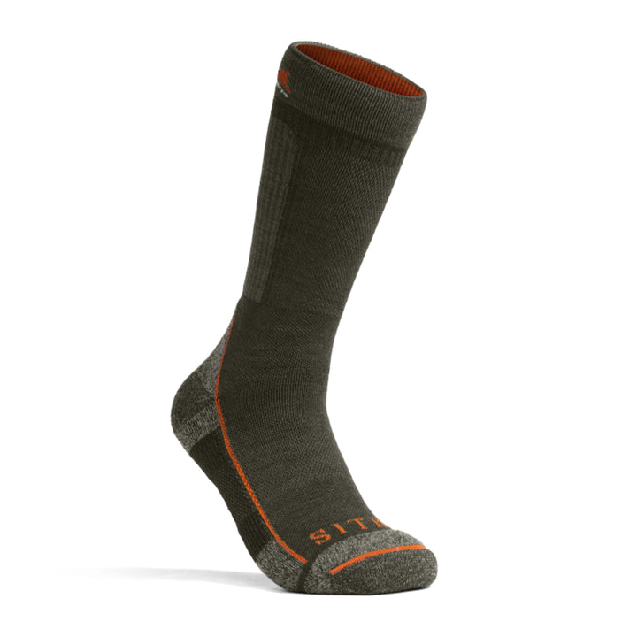 Sitka Mid Weight Crew Sock Deep Lichen