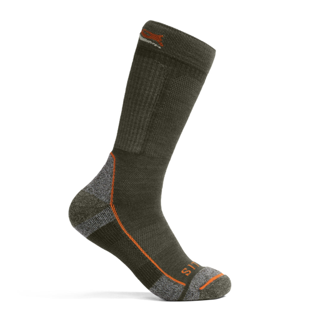 Sitka Mid Weight Crew Sock Deep Lichen