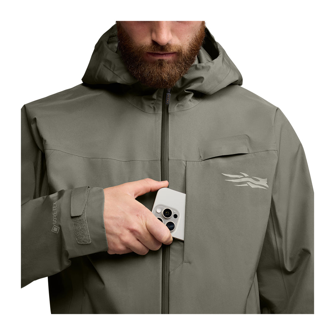 Sitka Stormfront GTX Jacket Bark Brown