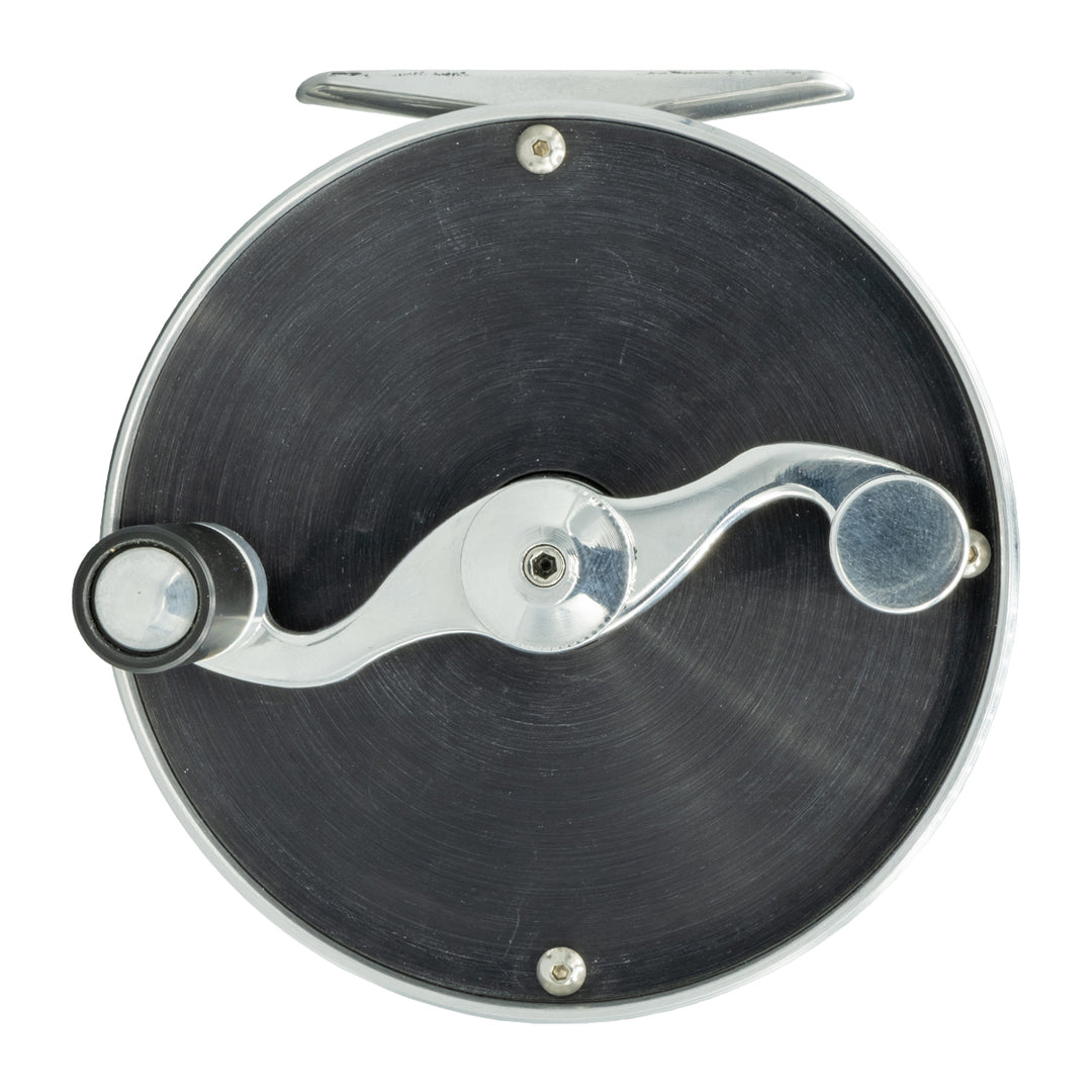 SpeyCo Classic Reel Black/Silver Snake Roll Handle 4" Scandi