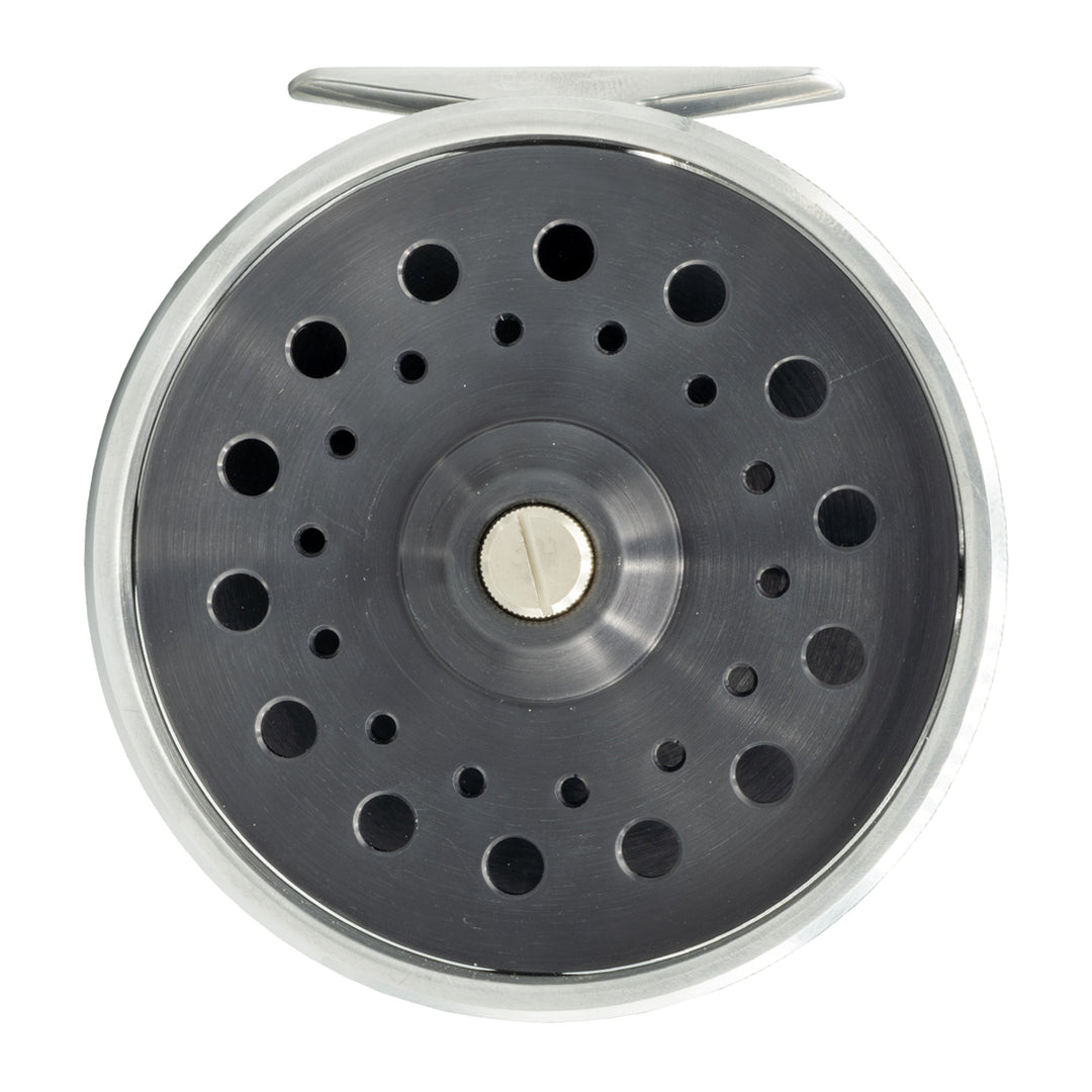 SpeyCo Classic Reel Black/Silver Snake Roll Handle 4" Scandi