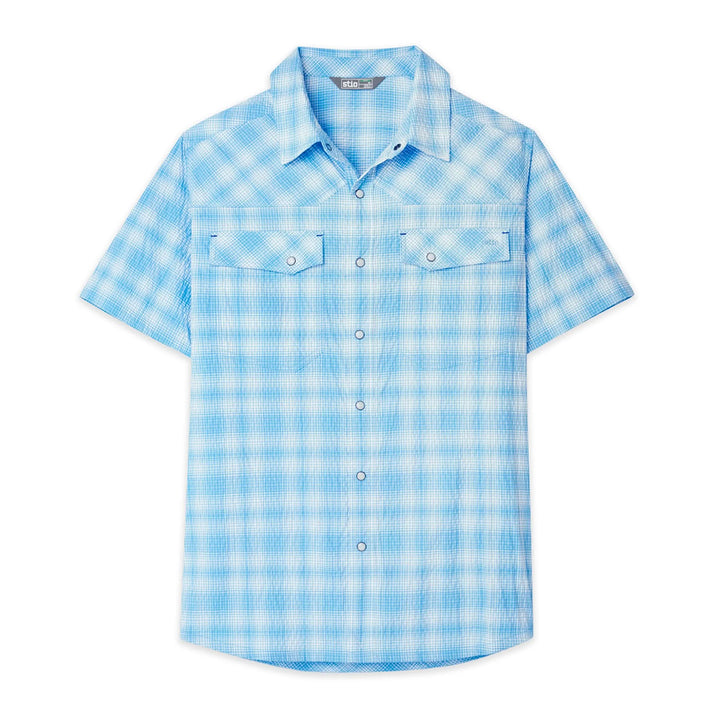 Stio Eddy Coast Shirt SS Cloudless Plaid