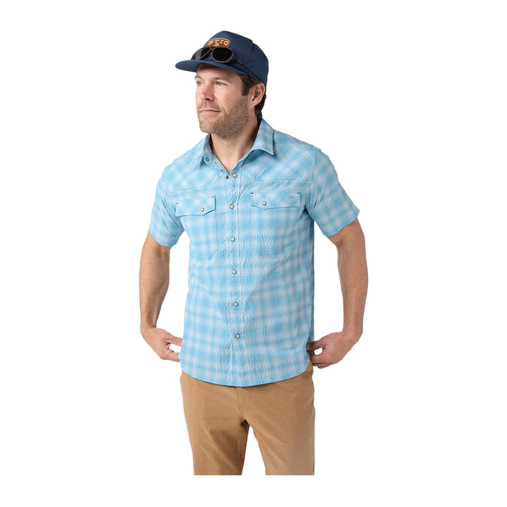 Stio Eddy Coast Shirt SS Cloudless Plaid