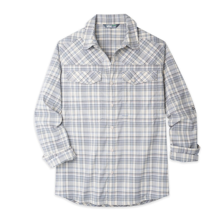 Stio Eddy Drift Shirt LS Pebble Plaid