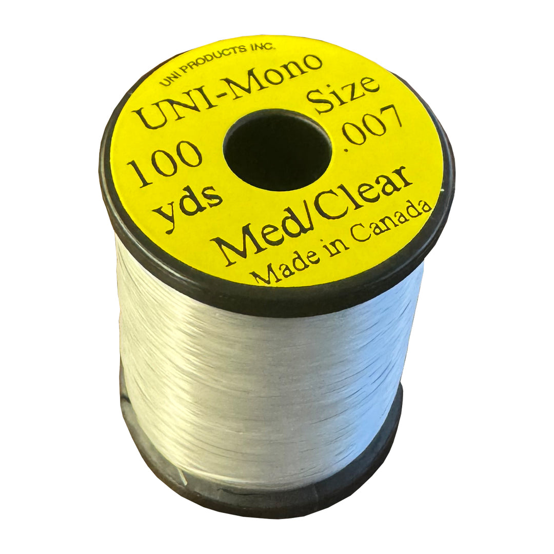 UNI Mono Thread Medium Clear 100yd
