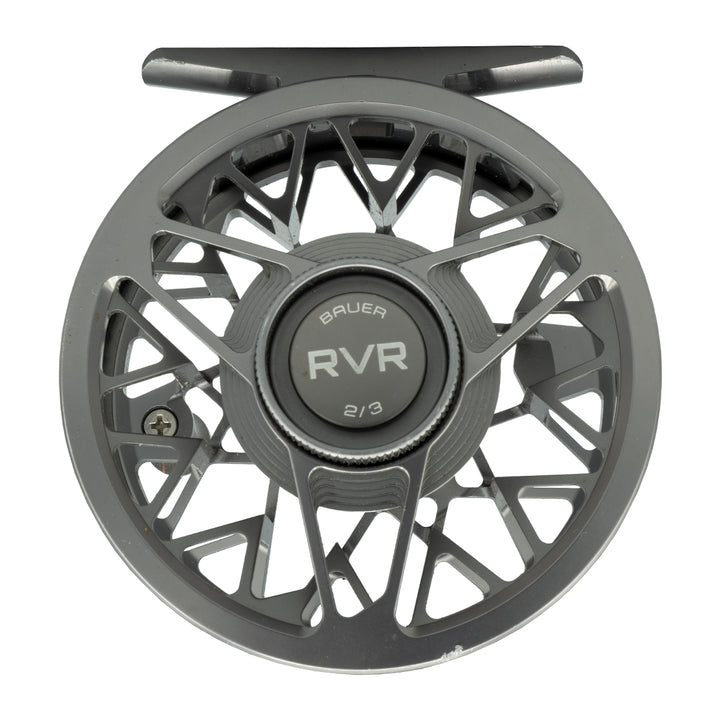 USED Bauer RVR 2/3 Charcoal Fly Reel