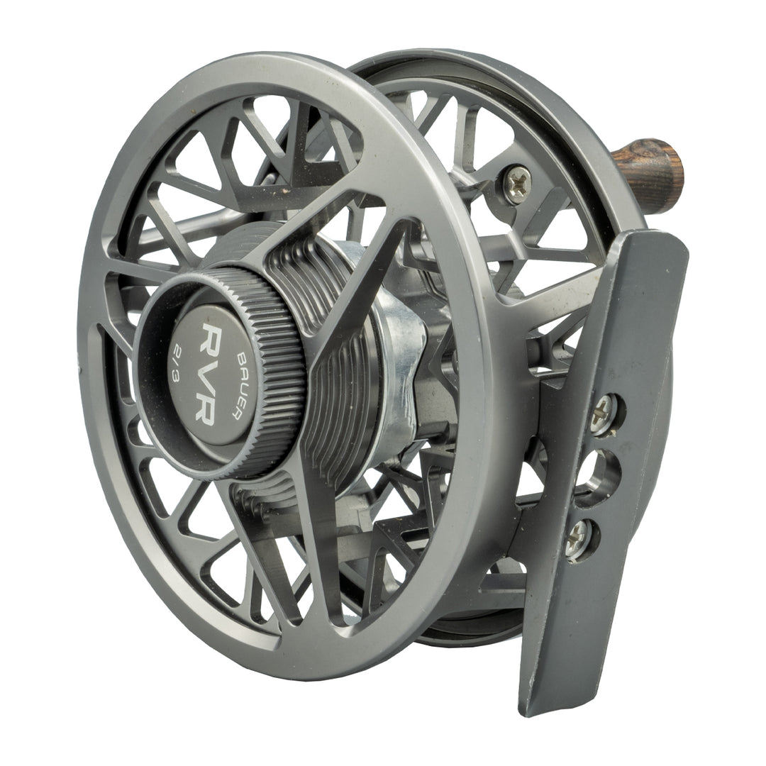 USED Bauer RVR 2/3 Charcoal Fly Reel
