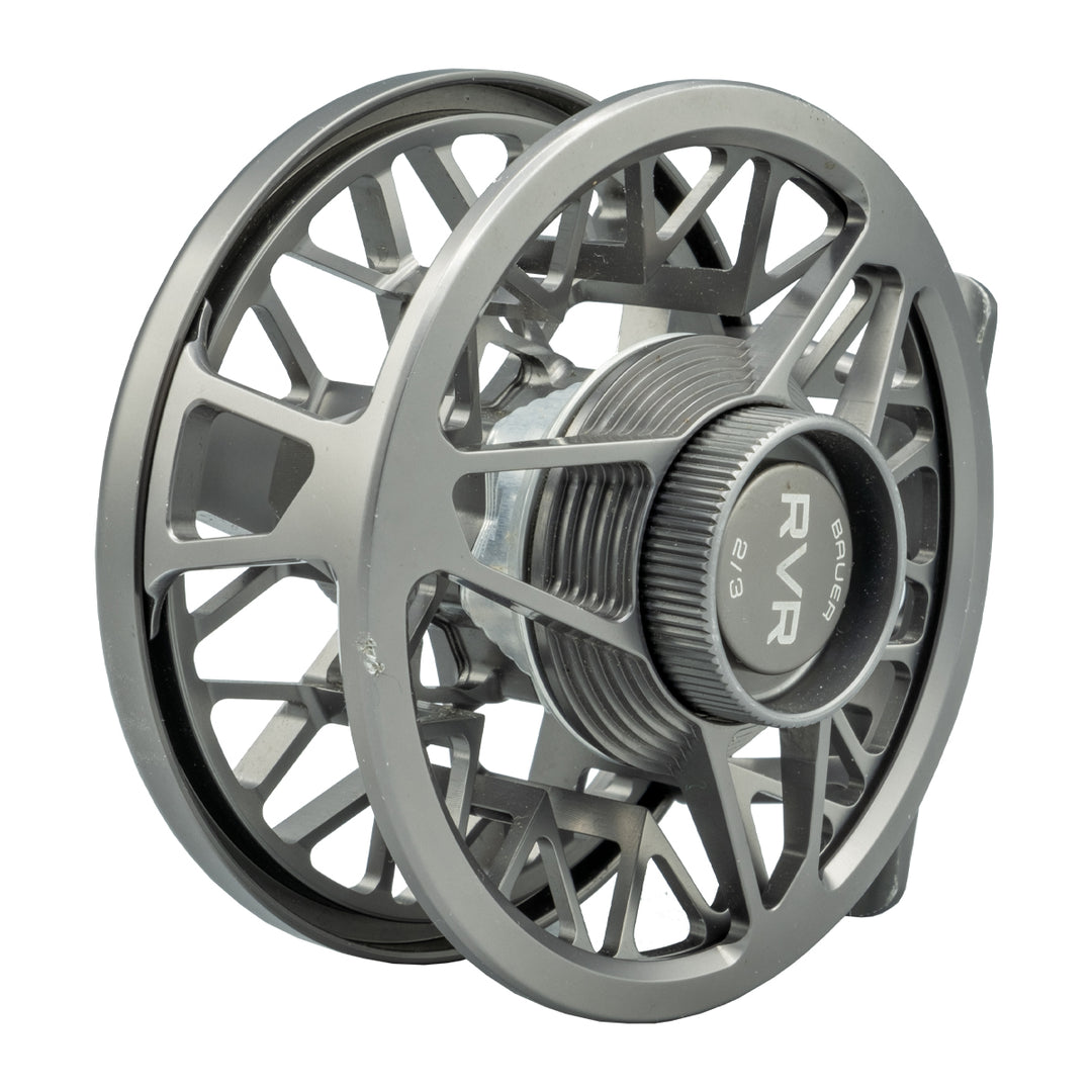 USED Bauer RVR 2/3 Charcoal Fly Reel