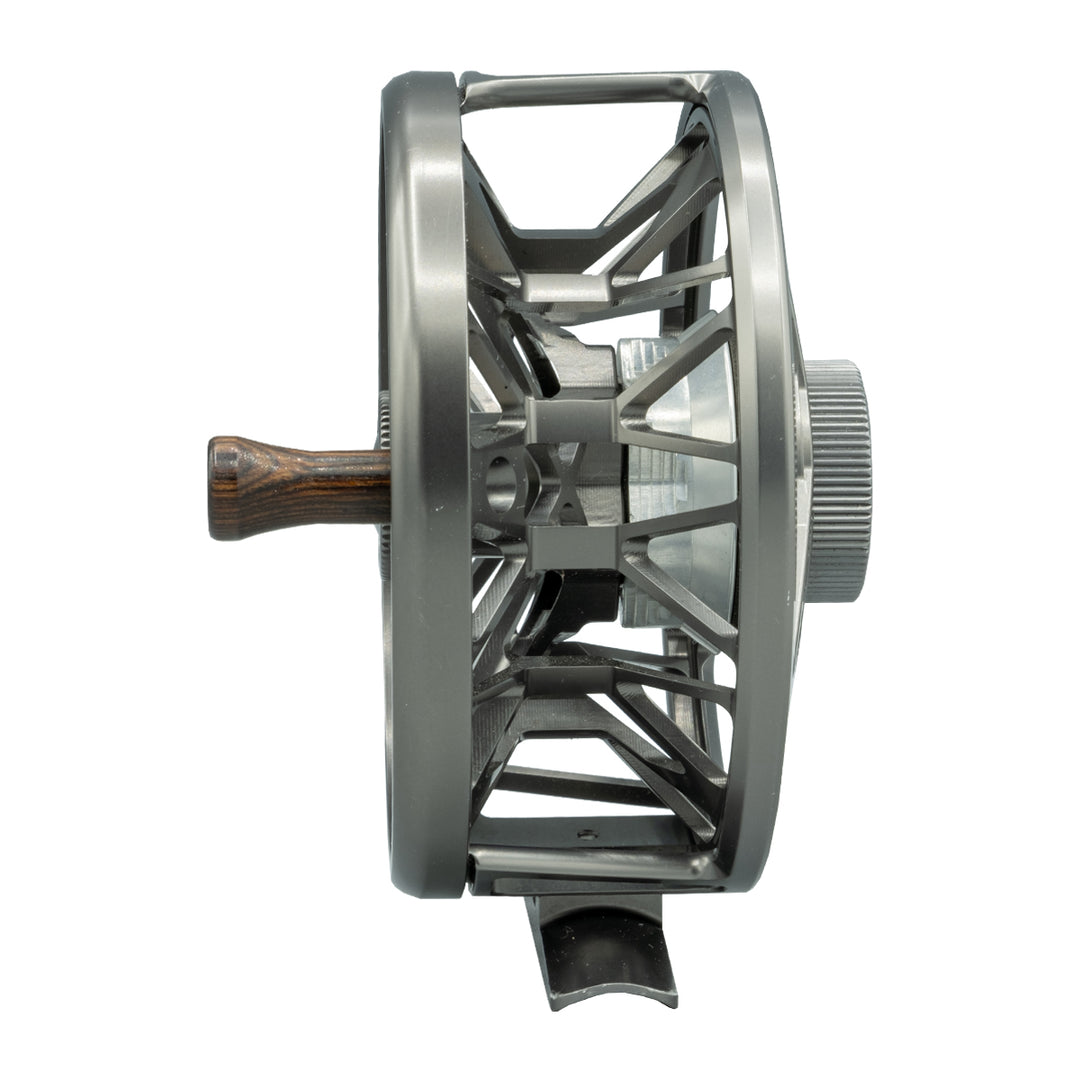 USED Bauer RVR 4/5 Charcoal Reel w/Spool