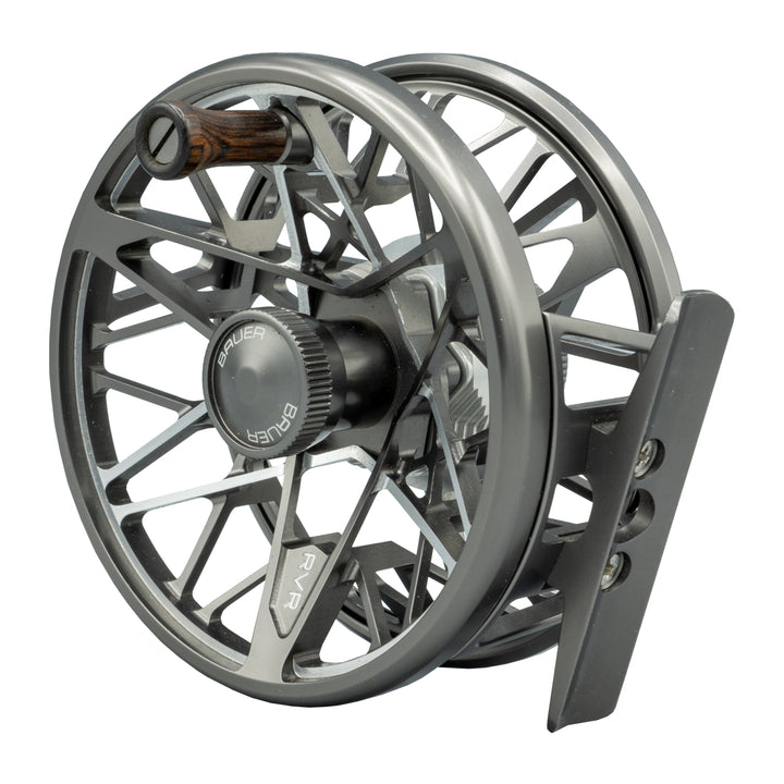 USED Bauer RVR 4/5 Charcoal Reel w/Spool