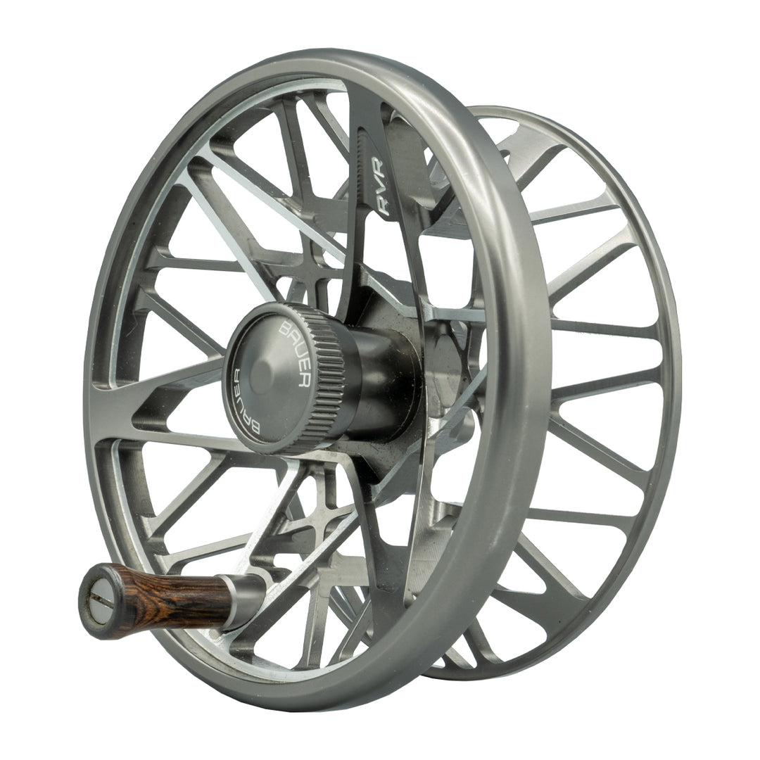 USED Bauer RVR 4/5 Charcoal Reel w/Spool