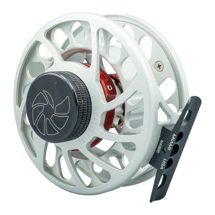 USED Nautilus CCFX-2 6/8 Brushed Titanium Reel w/ 2 Spools