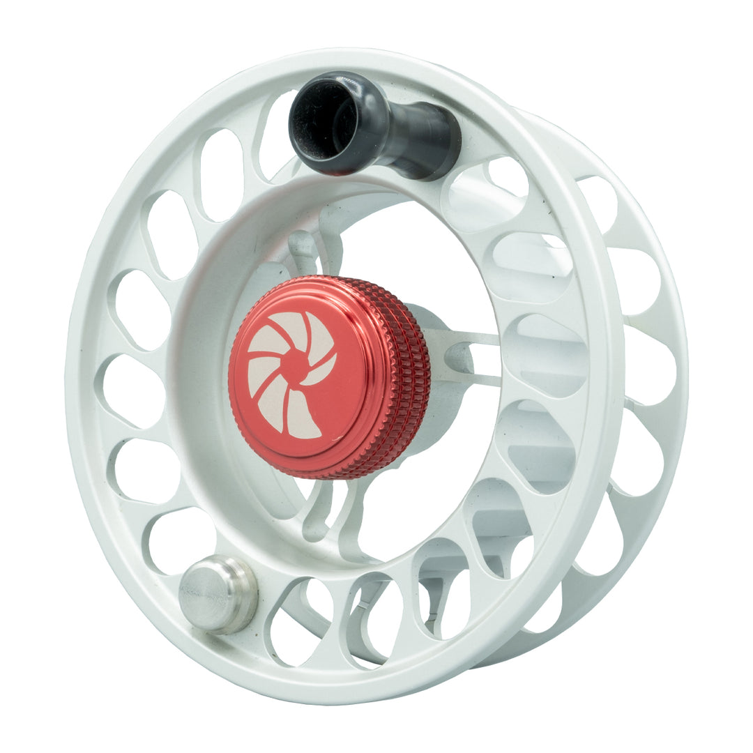 USED Nautilus CCFX-2 6/8 Brushed Titanium Reel w/ 2 Spools