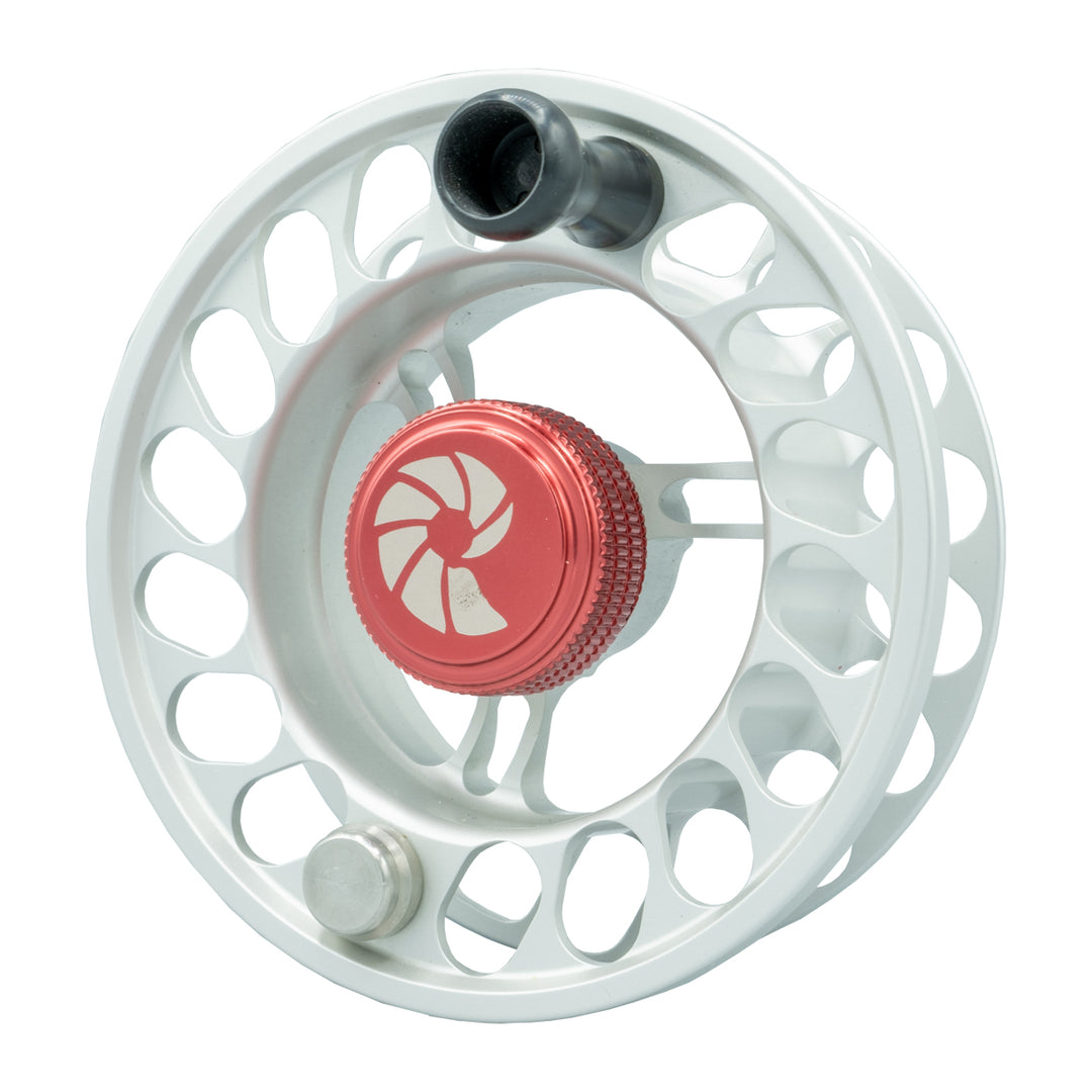 USED Nautilus CCFX-2 6/8 Brushed Titanium Reel w/ 2 Spools
