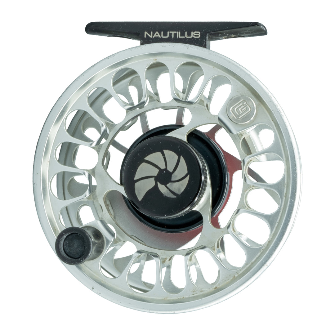 USED Nautilus NV-G 5/6 Brushed Titanium Fly Reel