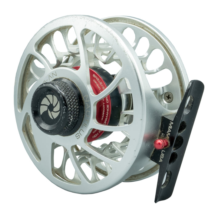 USED Nautilus NV-G 5/6 Brushed Titanium Fly Reel