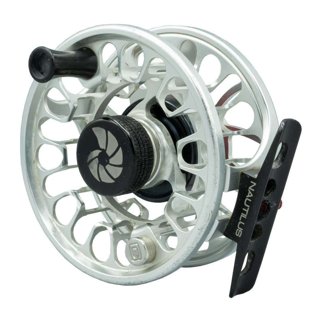 USED Nautilus NV-G 5/6 Brushed Titanium Fly Reel