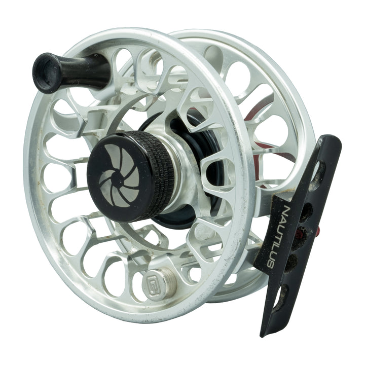 USED Nautilus NV-G 5/6 Brushed Titanium Fly Reel