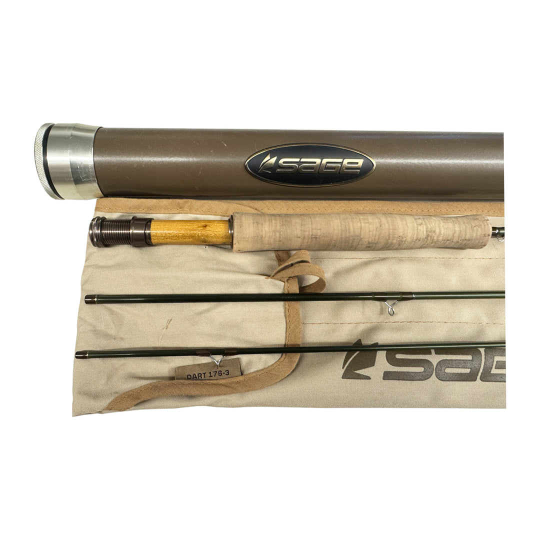 USED Sage Dart Fly Rod 1WT - 7'6" - 3pc