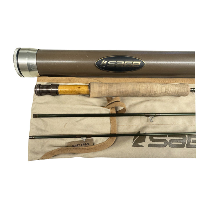 USED Sage Dart Fly Rod 1WT - 7'6" - 3pc