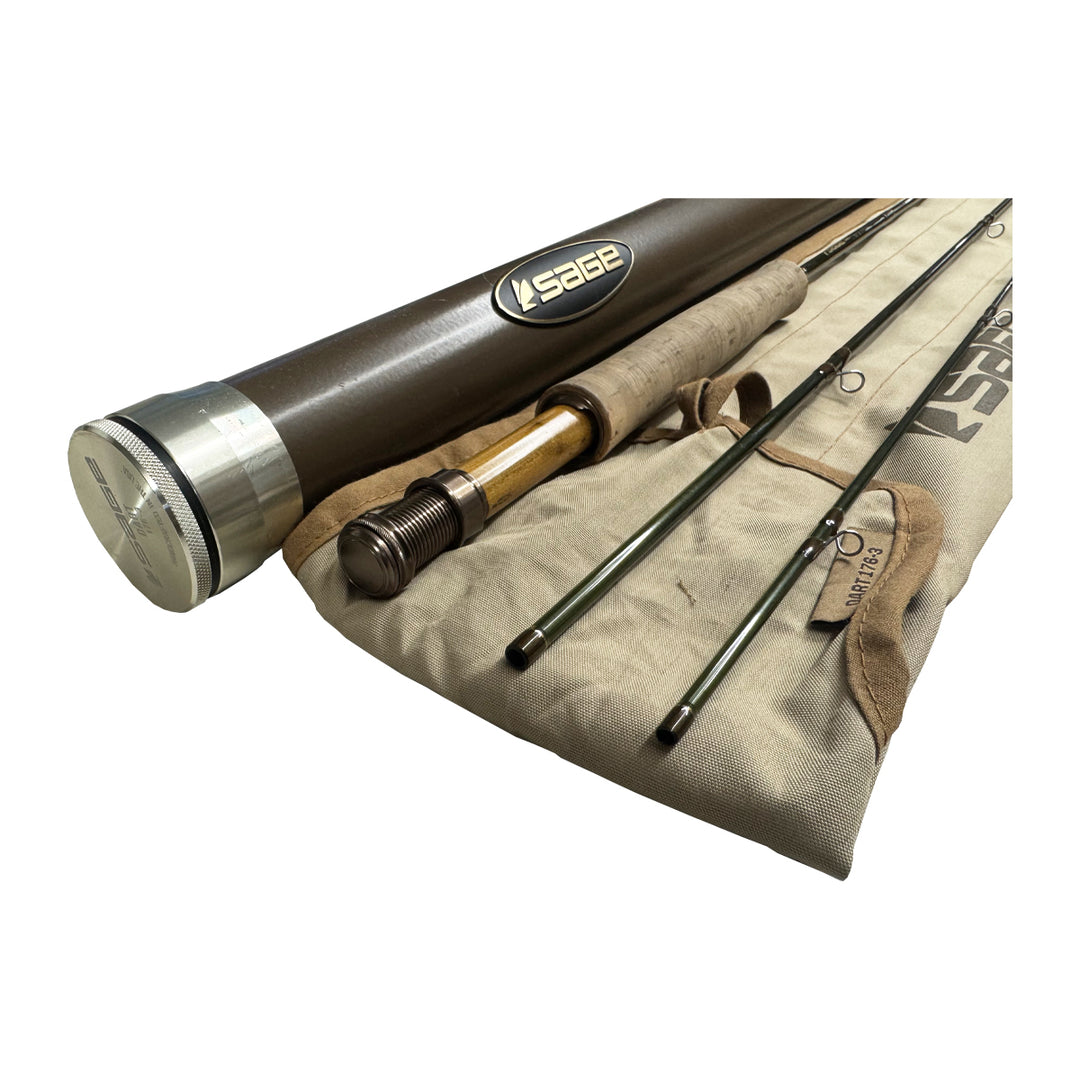 USED Sage Dart Fly Rod 1WT - 7'6" - 3pc