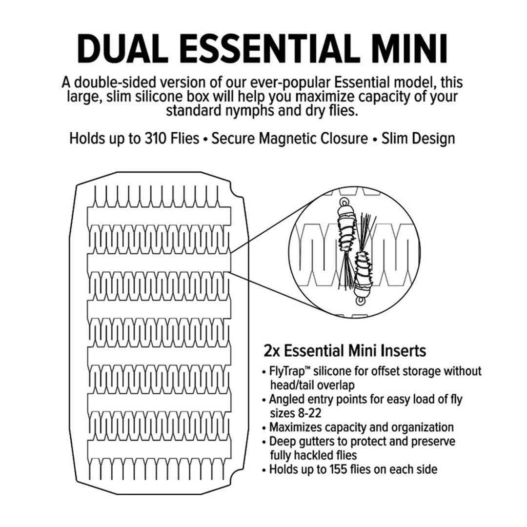 Umpqua UPG Silicone Essential Double Mini Blue