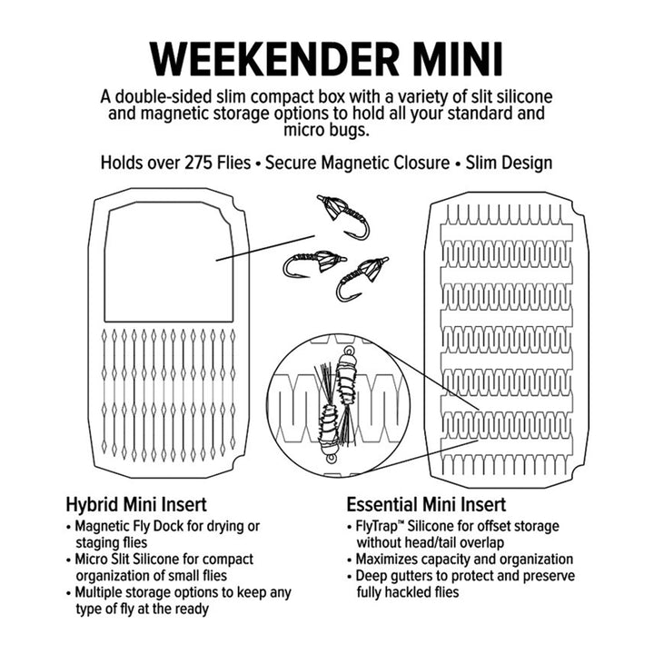 Umpqua UPG Silicone Weekender Mini Claret