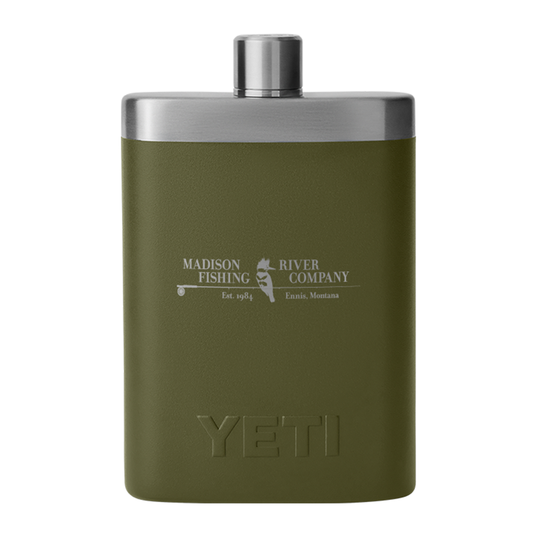 YETI MRFC Logo Flask Olive