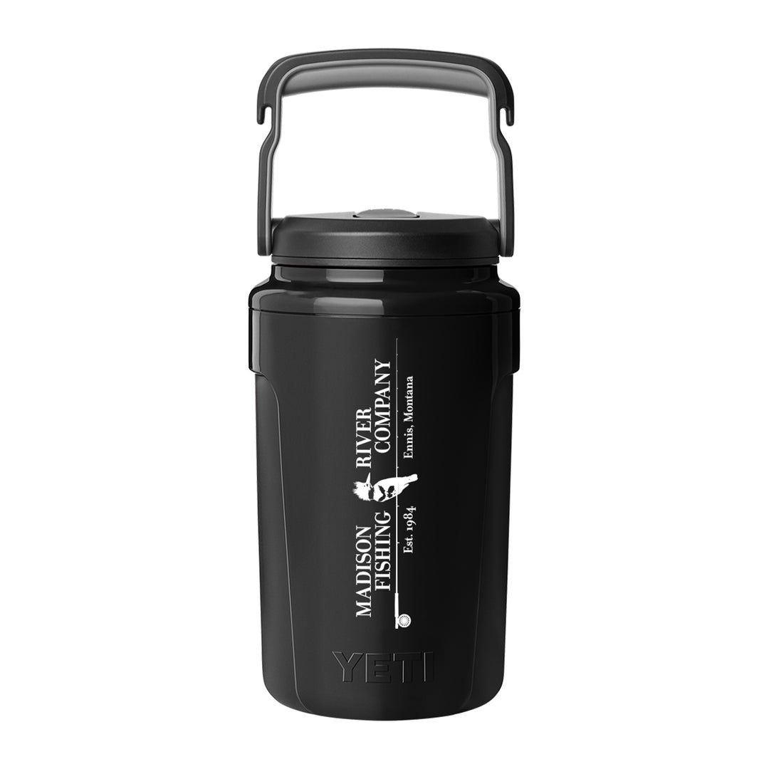 YETI MRFC Logo Silo 1/2 G Jug Straw Black