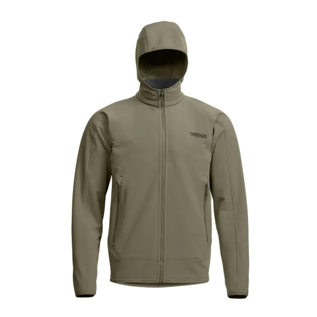 Sitka Alpha Fleece Hooded Jacket Dark Green Sage