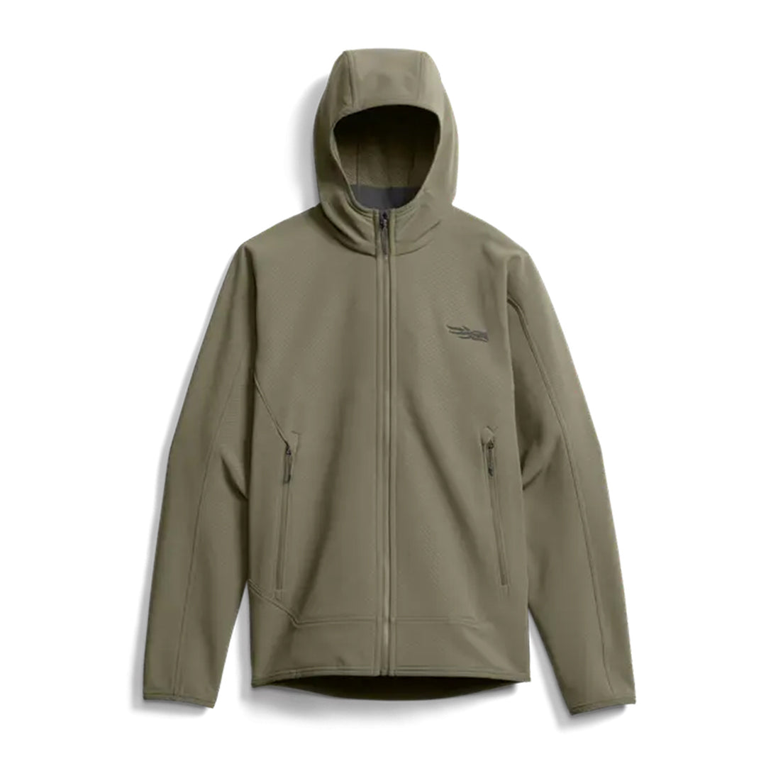 Sitka Alpha Fleece Hooded Jacket Dark Green Sage