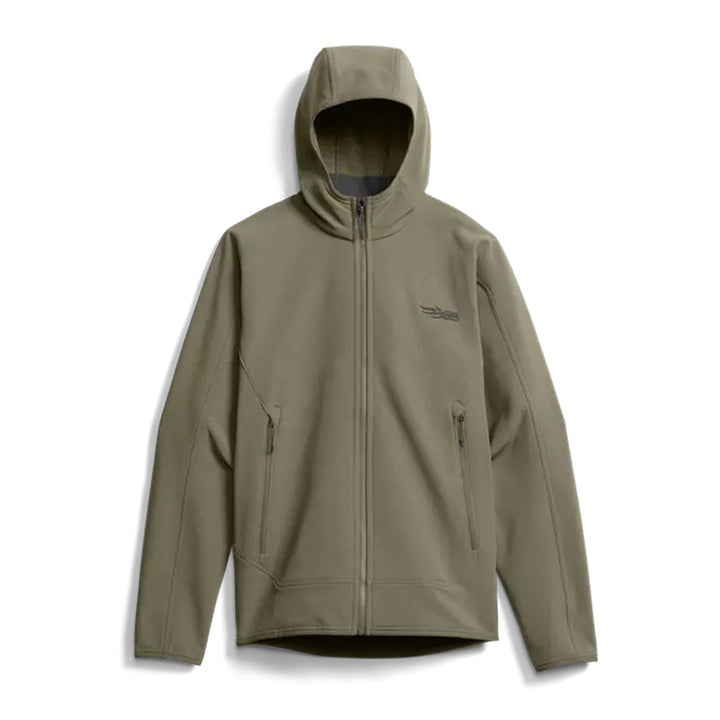 Sitka Alpha Fleece Hooded Jacket Dark Green Sage