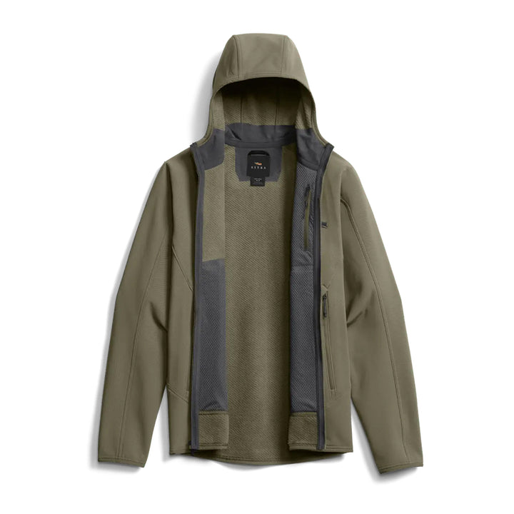 Sitka Alpha Fleece Hooded Jacket Dark Green Sage