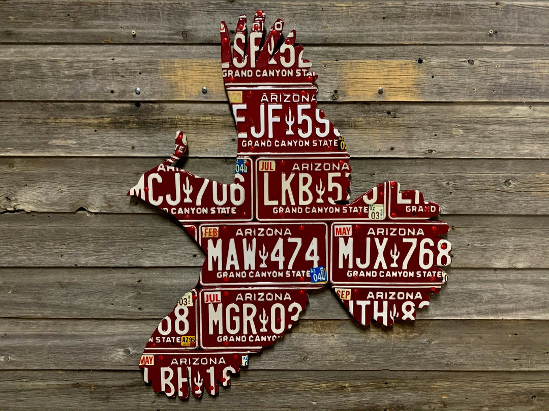 Arizona Quail License Plate Art - Madison River Fishing Company