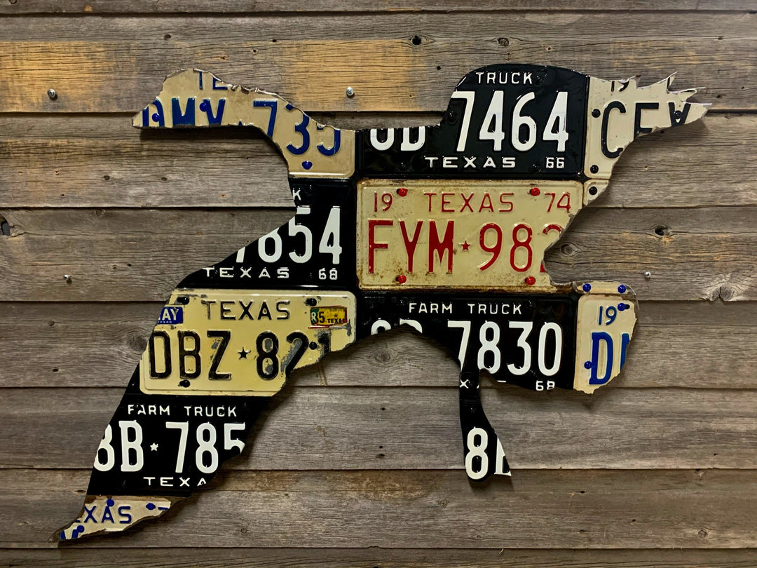 Texas Goose License Plate Art