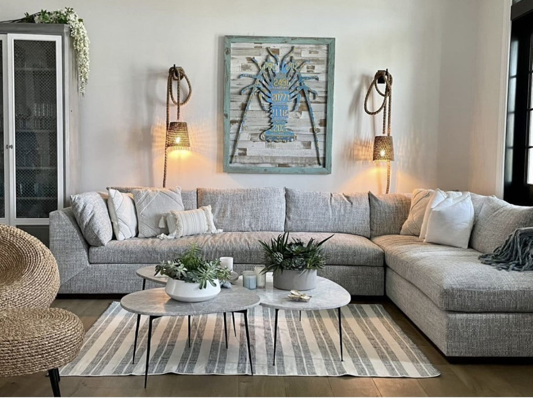 Bahamas Spiny Lobster License Plate Art - Madison River Fishing Company