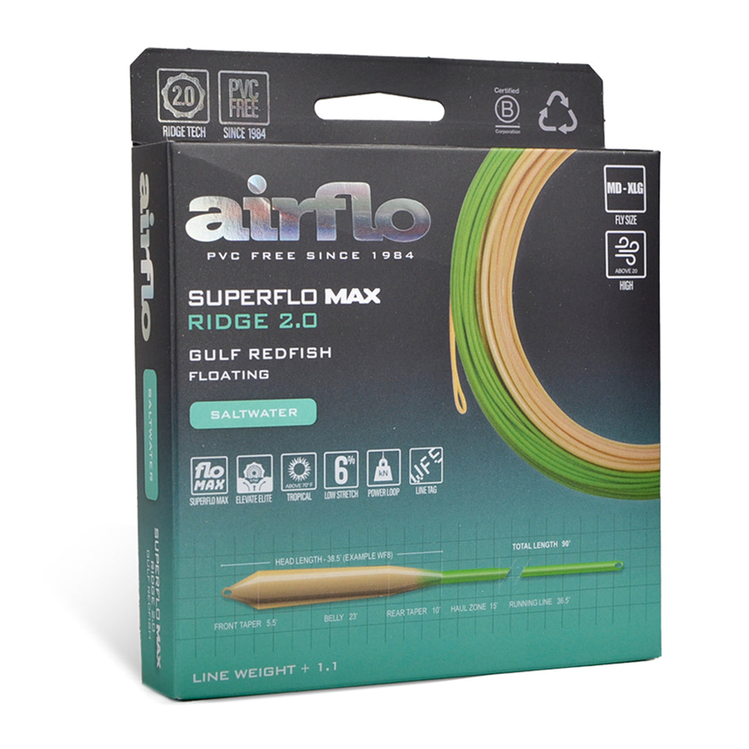 AirFlo Ridge 2.0 Gulf Redfish Floating Fly Line