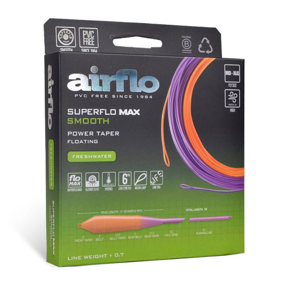 AirFlo Superflo Max Smooth Power Taper Sunburst/Purple