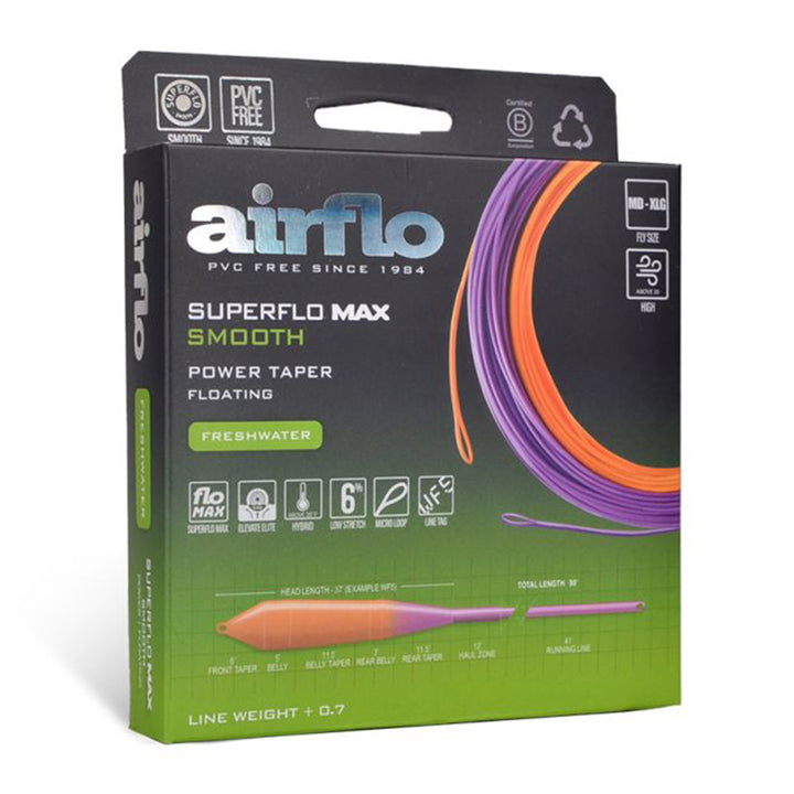 AirFlo Superflo Max Smooth Power Taper Sunburst/Purple