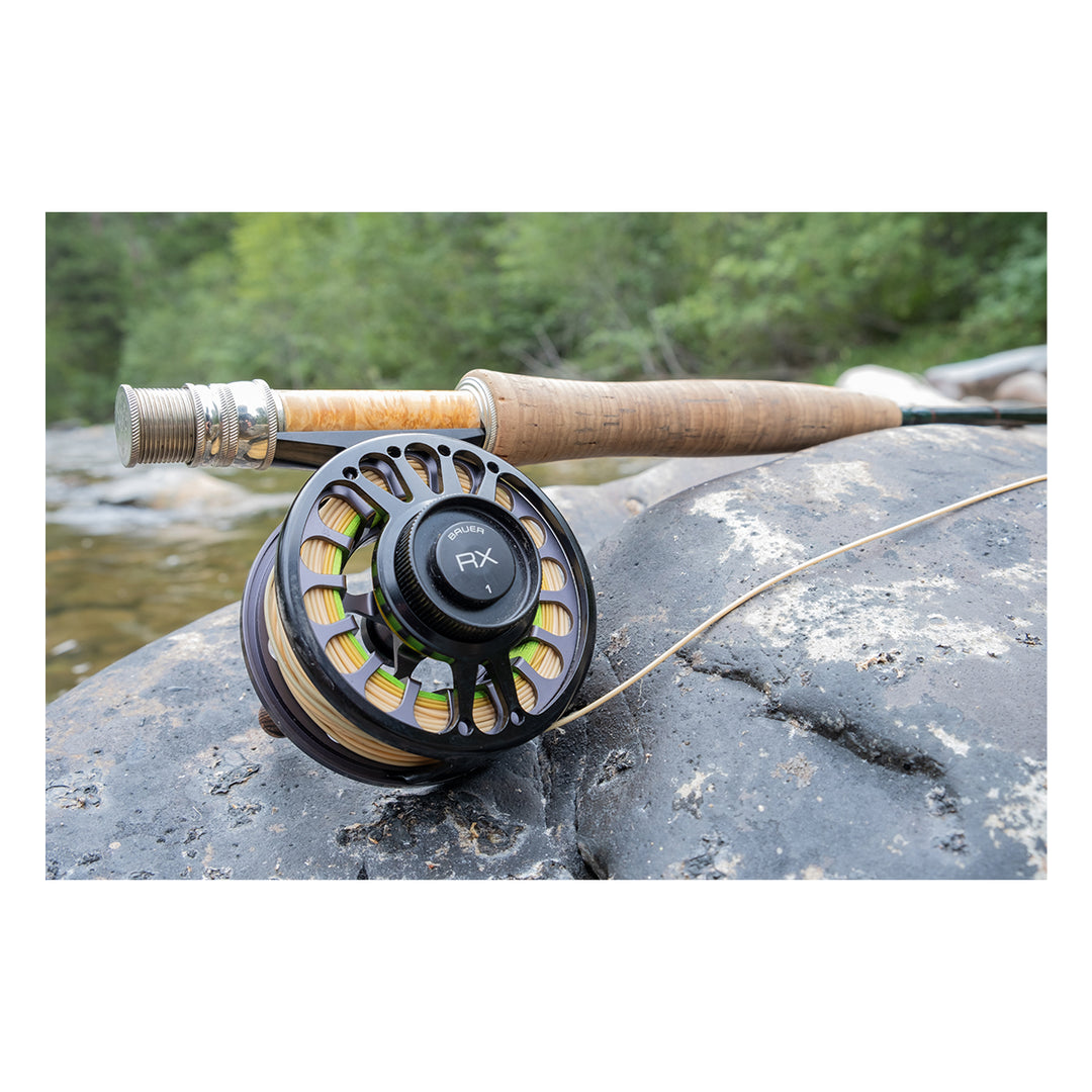 Bauer RX Fly Reel Charcoal #7 - Madison River Fishing Company