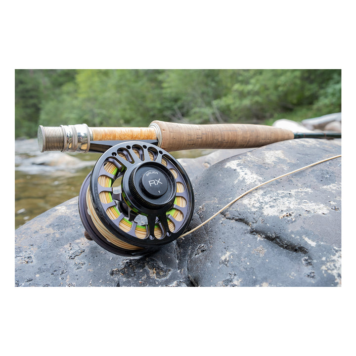 Bauer RX Fly Reel Charcoal #7 - Madison River Fishing Company