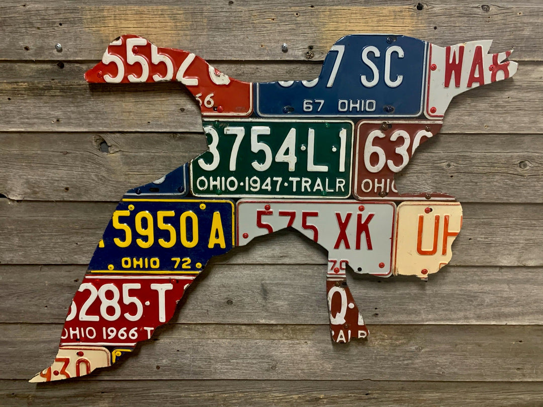 Ohio Goose License Plate Art - Madison River Fishing Company