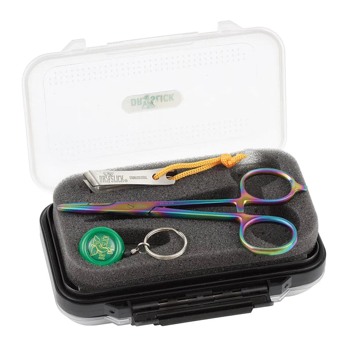 Dr. Slick Prism Clamp Gift Set in Medium Fly Box