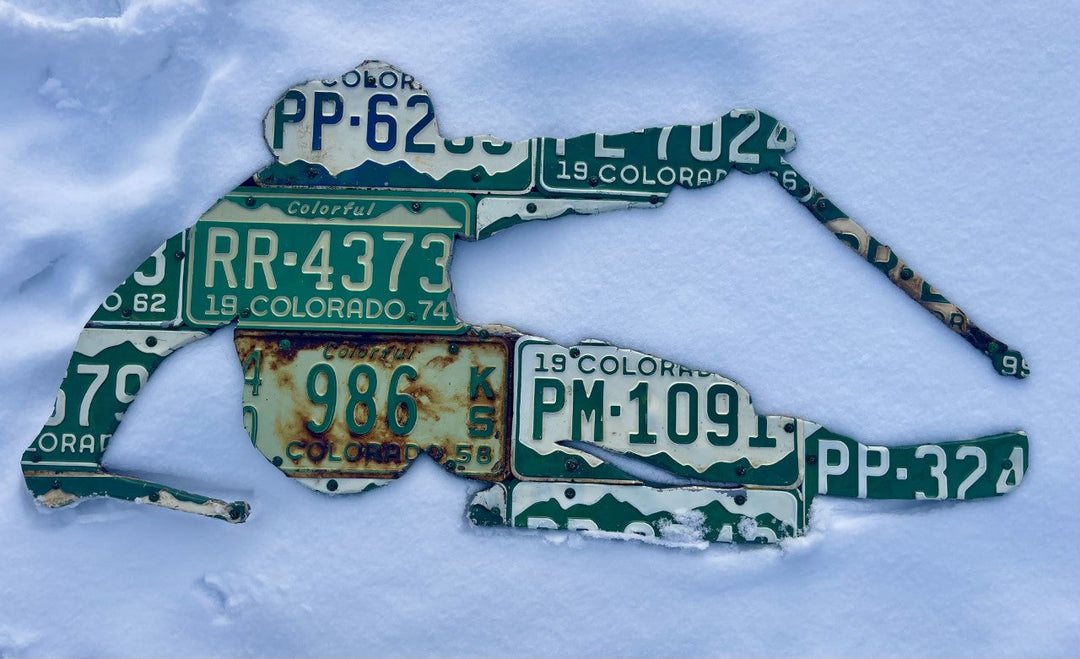 Colorado Vintage Skier