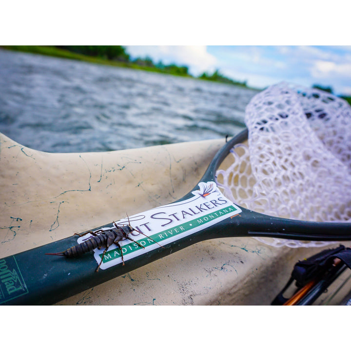 Trout Stalkers Classic Logo Sticker - Madison River Fishing Company