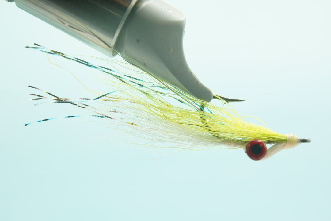 Clouser's Deep Minnow Chartreuse/White - Madison River Fishing Company