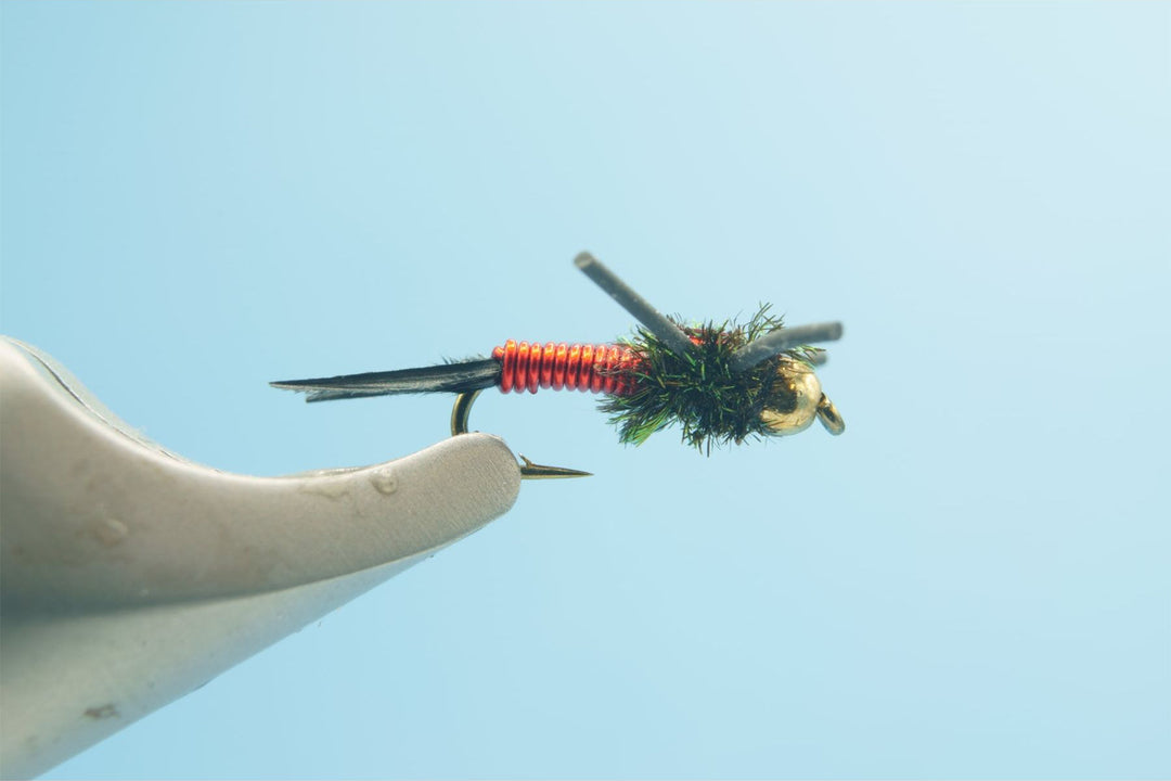 Copper John Red - 1 Doz. - Madison River Fishing Company