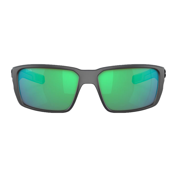 Costa Fantail Pro Sunglasses Matte Gray Green Mirror 580G