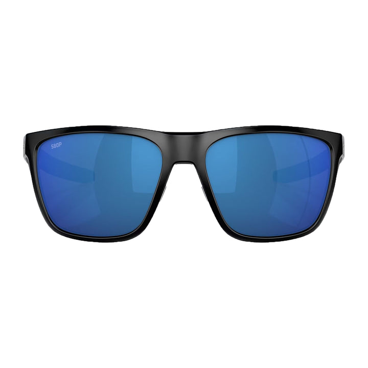 Costa Ferg Matte Black Blue Mirror 580P - Madison River Fishing Company